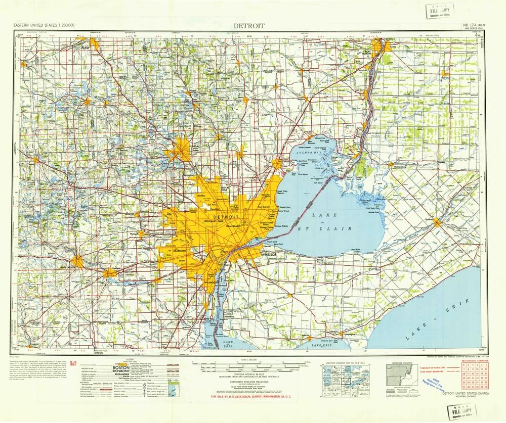 Detroit en nós mapa